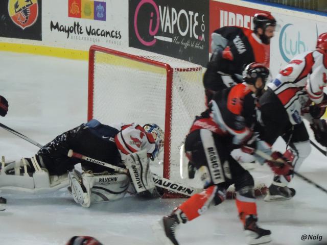 Photo hockey Division 1 - D1 : Play Off - 1/4 de finale, match 2  : Bordeaux vs Neuilly/Marne - Un match  grand suspense