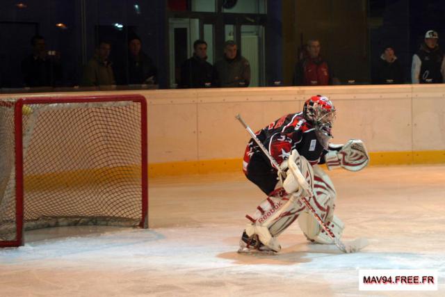 Photo hockey Division 1 - D1 Play Off 1/2 finale  - match 2 : Neuilly/Marne vs Bordeaux - Les Bisons arrachent la belle