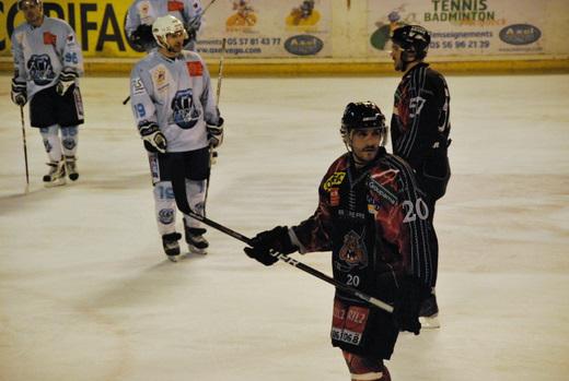 Photo hockey Division 1 - D1 Play Off 1/4 de finale  - match 2 : Bordeaux vs Montpellier  - Dimanche on remet a !