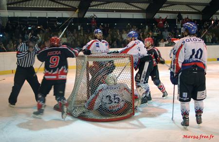 Photo hockey Division 1 - D1 Play Off Finale  - match 1 : Neuilly/Marne vs Brest  - Premire manche pour Neuilly