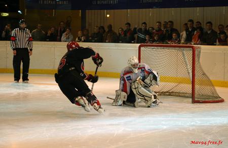 Photo hockey Division 1 - D1 Play Off Finale  - match 1 : Neuilly/Marne vs Brest  - Premire manche pour Neuilly