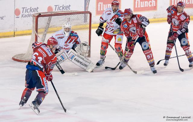Photo hockey Division 1 - D1 playoff : 1/4 de finale, match 2 : Lyon vs Cholet  - Lyon premier qualifi