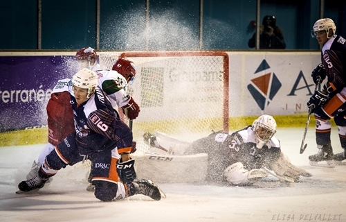 Photo hockey Division 1 - Division 1 : 10me journe : Montpellier  vs Cergy-Pontoise - Journe 10 : Montpellier - Cergy-Pontoise