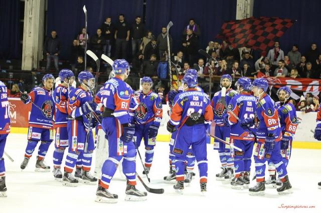 Photo hockey Division 1 - Division 1 : 10me journe : Mulhouse vs Tours  - Les Scorpions  lassaut des Remparts + VIDEO