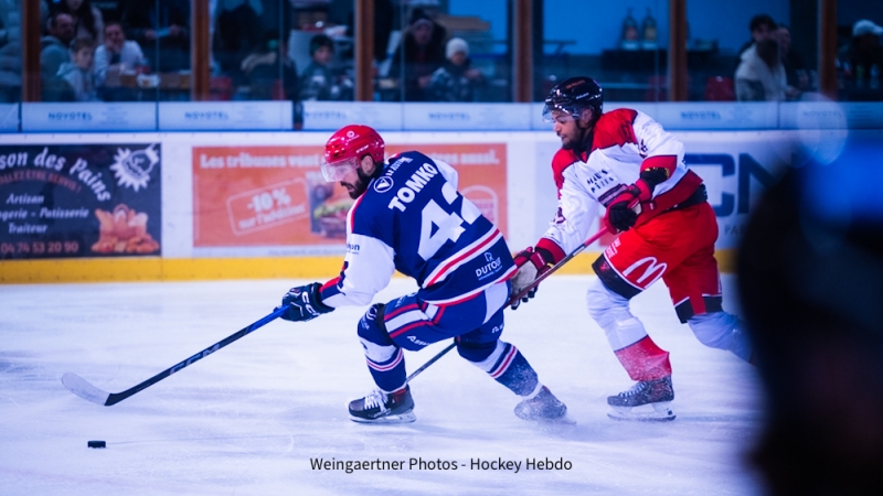 Photo hockey Division 1 - Division 1 : 11me journe : Lyon vs Valenciennes -  Charlemagne, les Lions imposent leur loi