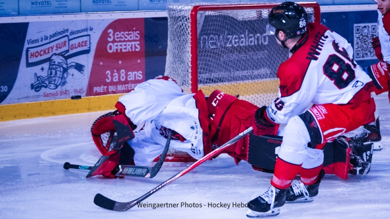 Photo hockey Division 1 - Division 1 : 11me journe : Lyon vs Valenciennes -  Charlemagne, les Lions imposent leur loi