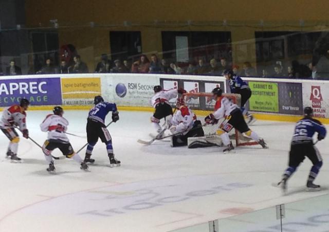 Photo hockey Division 1 - Division 1 : 11me journe : Nantes  vs Nice - Quand les Aigles attaquent
