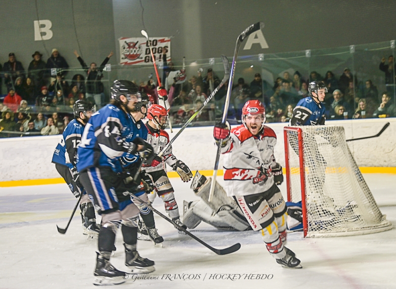 Photo hockey Division 1 - Division 1 : 11me journe : Nantes vs Cholet  - Nantes renverse le leader choletais