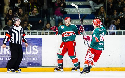 Photo hockey Division 1 - Division 1 : 12me journe : Anglet vs Mulhouse - Sans trop trembler