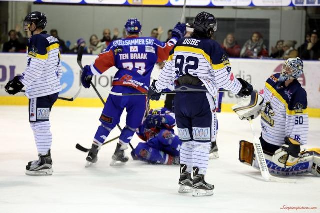 Photo hockey Division 1 - Division 1 : 12me journe : Mulhouse vs Dunkerque - Les Corsaires ont sombr (+rsum Video)