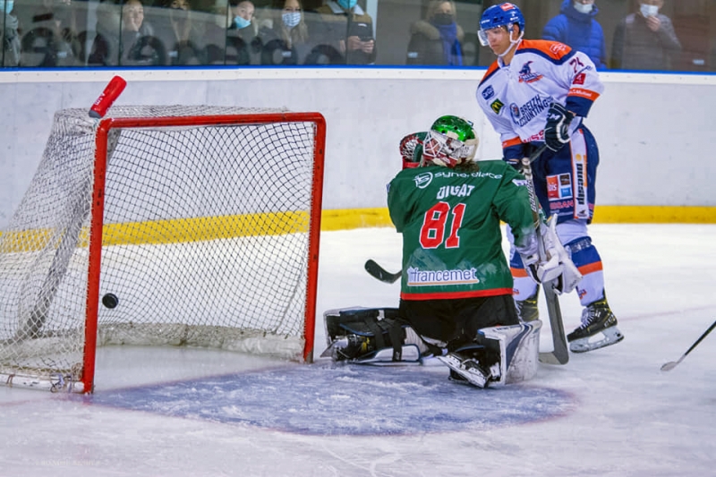 Photo hockey Division 1 - Division 1 : 13me journe : Mont-Blanc vs Clermont-Ferrand - Mont-Blanc srieux de bout en bout