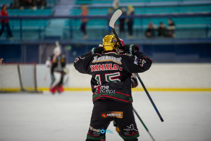 Photo hockey Division 1 - Division 1 : 13me journe : Mont-Blanc vs Neuilly/Marne - Le Bison charge !