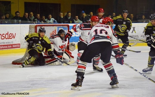 Photo hockey Division 1 - Division 1 : 13me journe : Nantes  vs Neuilly/Marne - La Force tait avec les Bisons 