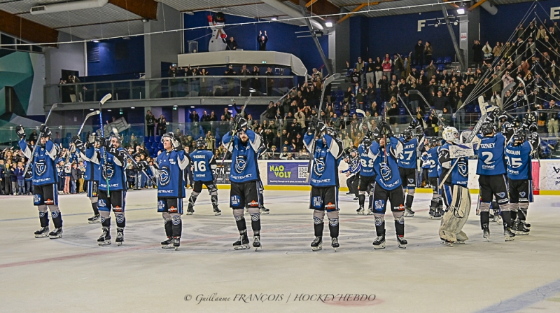 Photo hockey Division 1 - Division 1 : 13me journe : Nantes vs Valenciennes - Les Corsaires arrachent une victoire cruciale !