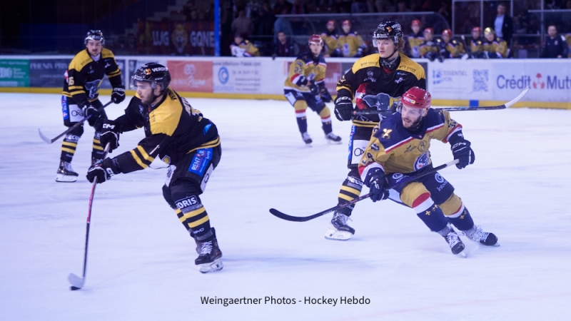 Photo hockey Division 1 - Division 1 : 14ème journée : Lyon vs Chambéry - Lyon se rebiffe en s Photo hockey Division 1 - Division 1 : 14ème journée : Lyon vs Chambéry - Lyon se rebiffe en s