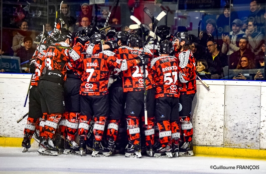 Photo hockey Division 1 - Division 1 : 14me journe : Nantes  vs Brest  - Nantes retrouve le got de la Victoire