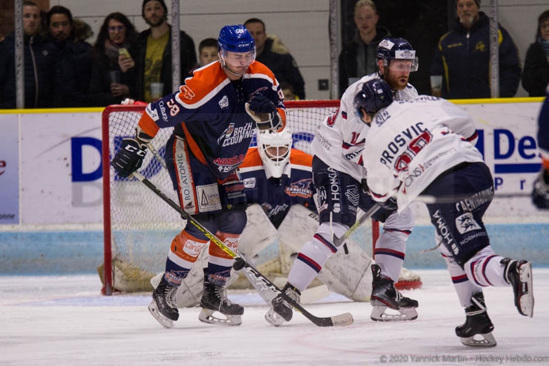 Photo hockey Division 1 - Division 1 : 16me journe : Clermont-Ferrand vs Caen  - Clermont trbuche malgr un certain potentiel