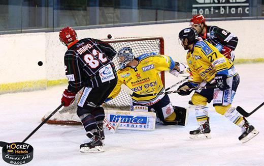 Photo hockey Division 1 - Division 1 : 16me journe : Mont-Blanc vs Dunkerque - Les Corsaires tiennent la barque