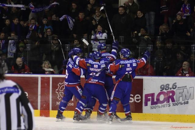 Photo hockey Division 1 - Division 1 : 16me journe : Mulhouse vs Anglet - Les Scorpions stopps net !
