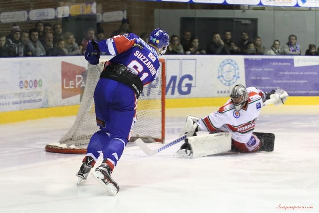 Photo hockey Division 1 - Division 1 : 16me journe : Mulhouse vs Anglet - Les Scorpions stopps net !