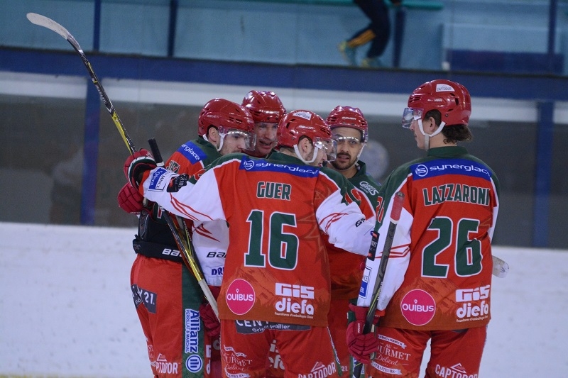 Photo hockey Division 1 - Division 1 : 17me journe : Mont-Blanc vs Marseille - De renversants Spartiates!