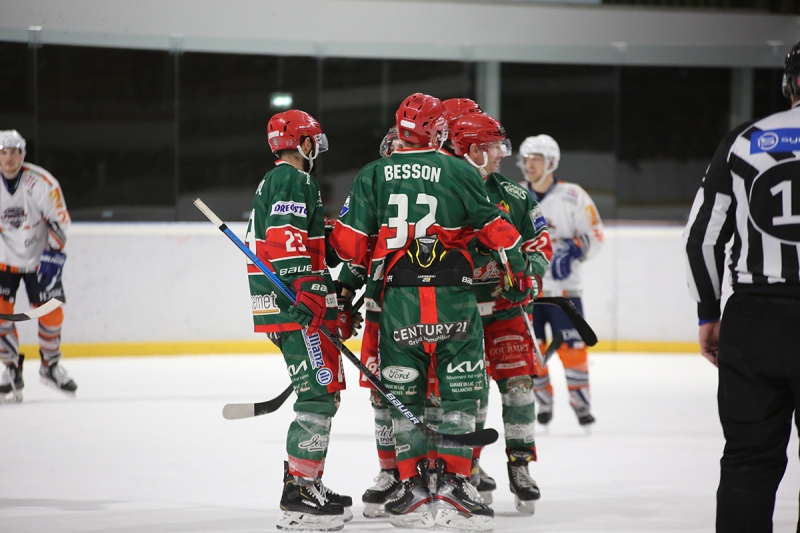 Photo hockey Division 1 - Division 1 : 17me journe : Mont-Blanc vs Montpellier  - Mont-Blanc: 3 en 3  domicile!