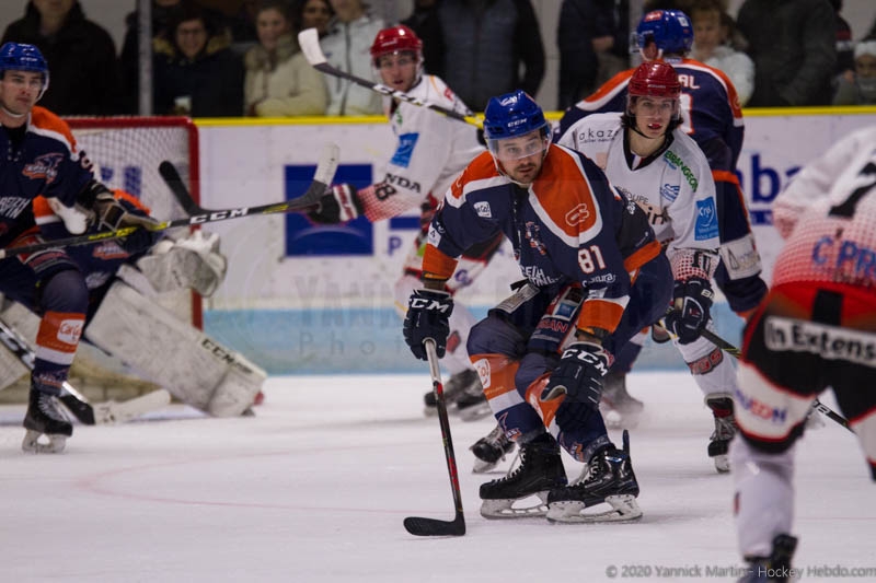 Photo hockey Division 1 - Division 1 : 18me journe : Clermont-Ferrand vs Cholet  - Aprs le doute Clermont s