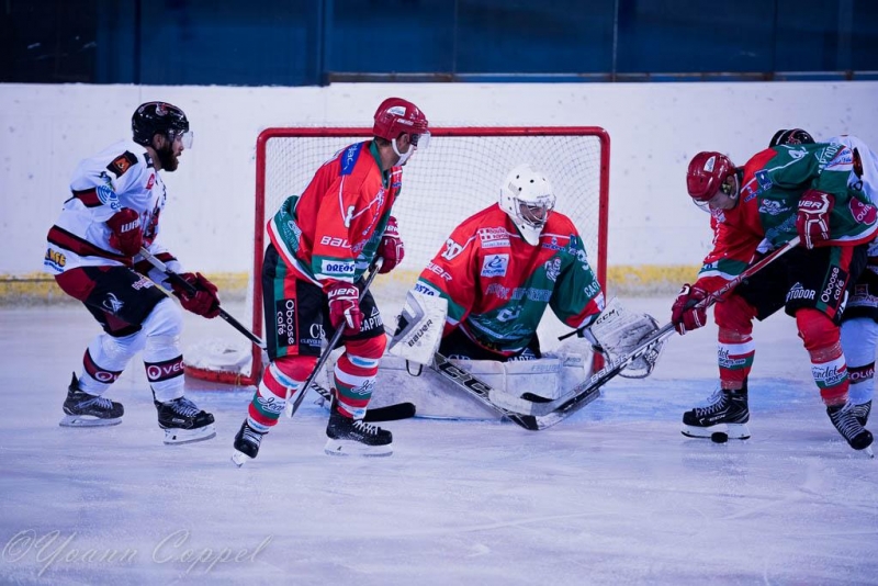 Photo hockey Division 1 - Division 1 : 1re journe : Mont-Blanc vs Brianon  - Mont-Blanc tient son exploit