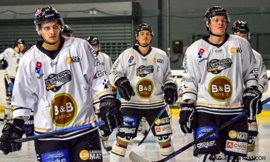 Photo hockey Division 1 - Division 1 : 21me journe : Cergy-Pontoise vs Brest  - Les Albatros emports par la mare verte