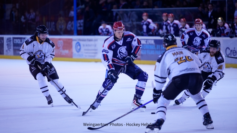 Photo hockey Division 1 - Division 1 : 22�me journ�e : Lyon vs Strasbourg  - Strasbourg au bout du suspense � Charlemagne