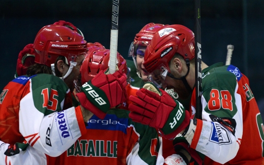 Photo hockey Division 1 - Division 1 : 22me journe : Mont-Blanc vs Caen  - Les Ytis coulent le Drakkar