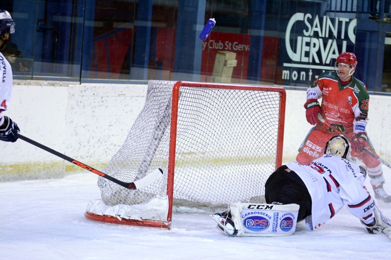 Photo hockey Division 1 - Division 1 : 22me journe : Mont-Blanc vs Caen  - Les Ytis coulent le Drakkar