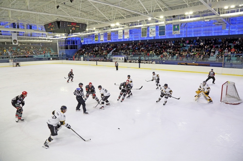 Photo hockey Division 1 - Division 1 : 22me journe : Mont-Blanc vs Strasbourg  - Intense combat, succs strasbourgeois!