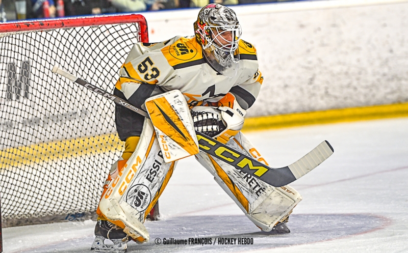 Photo hockey Division 1 - Division 1 : 22me journe : Nantes vs Strasbourg  - Nantes teint ltoile noire en toute fin de partie ! 