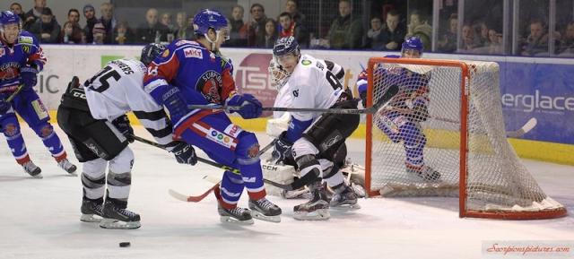 Photo hockey Division 1 - Division 1 : 23me journe : Mulhouse vs Nantes  - D1 : Mulhouse  la barre 