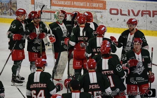 Photo hockey Division 1 - Division 1 : 24me journe : Cergy-Pontoise vs Caen  - Les Jokers dfinitivement sur le trne