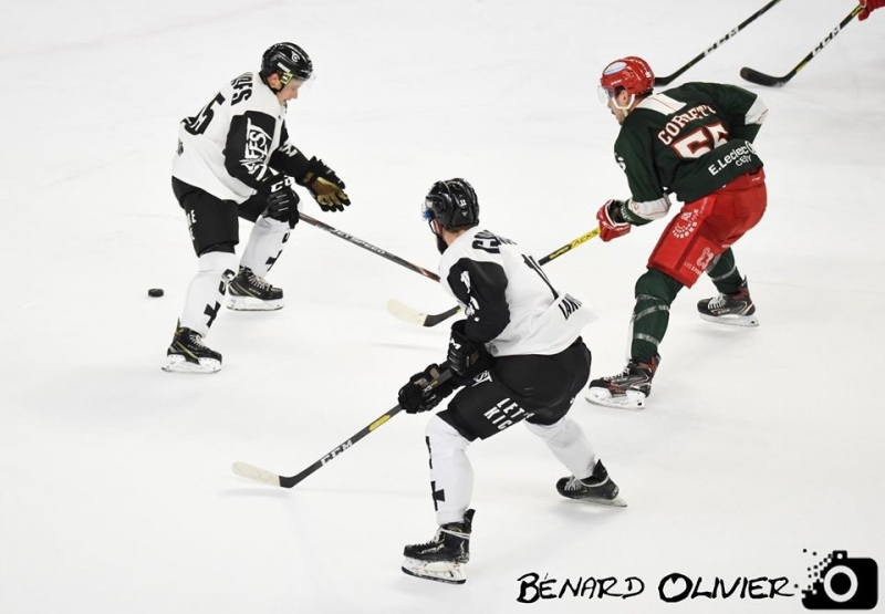 Photo hockey Division 1 - Division 1 : 24me journe : Cergy-Pontoise vs Caen  - Les Jokers dfinitivement sur le trne