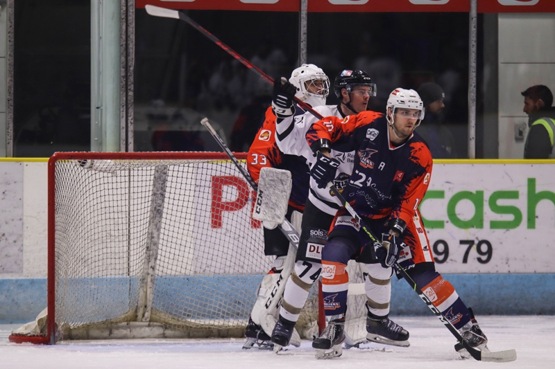 Photo hockey Division 1 - Division 1 : 24ème journée : Clermont-Ferrand vs Brest  - Dominer le premier tiers, n’est pas gagner la partie