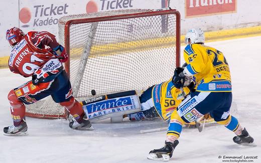 Photo hockey Division 1 - Division 1 : 24me journe : Lyon vs Dunkerque - Lyon  labordage !