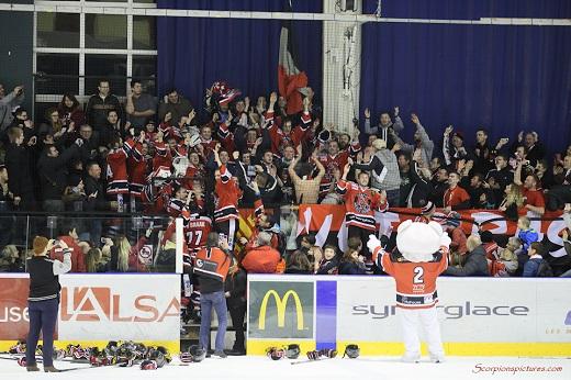 Photo hockey Division 1 - Division 1 : 24ème journée : Mulhouse vs Anglet - Un parfum de playoffs Photo hockey Division 1 - Division 1 : 24ème journée : Mulhouse vs Anglet - Un parfum de playoffs