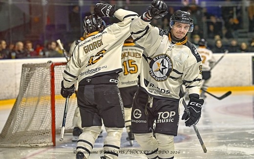 Photo hockey Division 1 - Division 1 : 24�me journ�e : Nantes vs Strasbourg  - Strasbourg s�impose � Nantes au bout du suspense