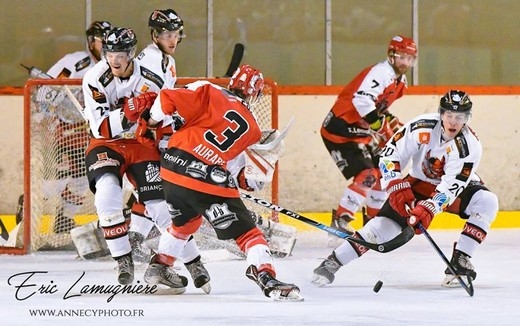 Photo hockey Division 1 - Division 1 : 25me journe : Annecy vs Brianon  - Annecy en route pour les play down 