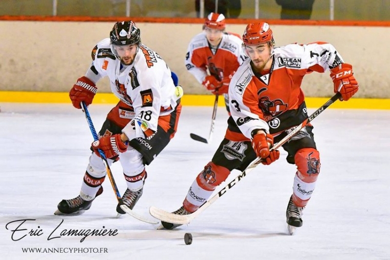 Photo hockey Division 1 - Division 1 : 25me journe : Annecy vs Brianon  - Annecy en route pour les play down 