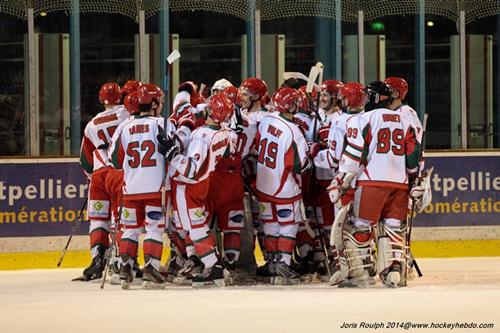 Photo hockey Division 1 - Division 1 : 26me journe : Montpellier  vs Courbevoie  - Les Coqs chantent !