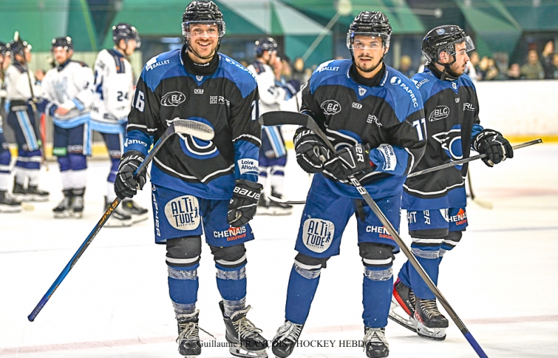 Photo hockey Division 1 - Division 1 : 27me journe : Nantes vs Tours  - Les Corsaires de Nantes simposent dans la prolongation face  Tours