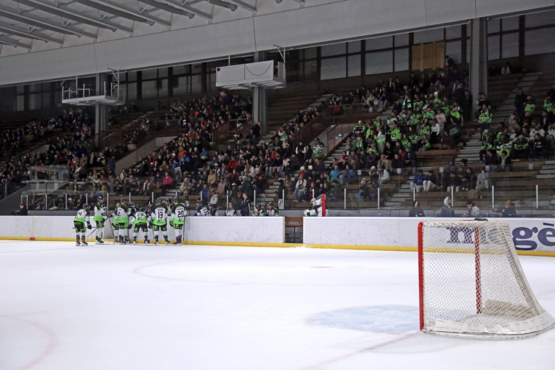 Photo hockey Division 1 - Division 1 : 30�me journ�e : Mont-Blanc vs Epinal  - Les Y�tis chassent les Wildcats