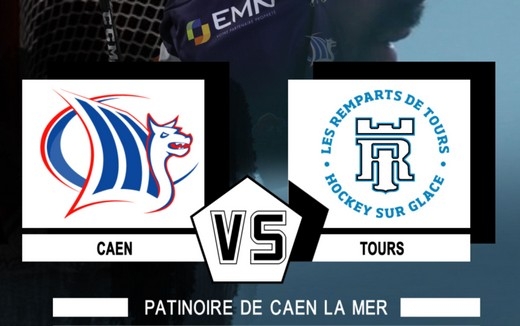 Photo hockey Division 1 - Division 1 : 3me journe : Caen  vs Tours  - Un sacr 
