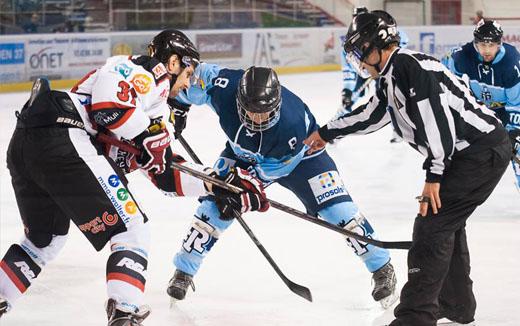 Photo hockey Division 1 - Division 1 : 3me journe : Tours  vs Mulhouse - Un passage  vide coupable