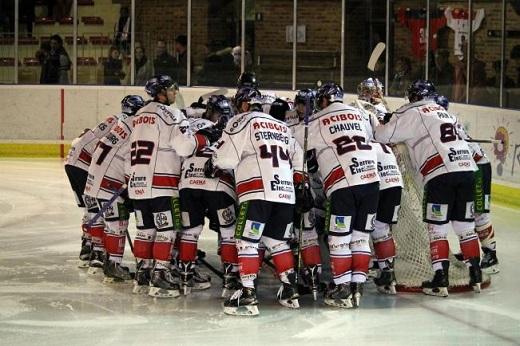 Photo hockey Division 1 - Division 1 : 4me journe : Caen  vs Courbevoie  - Les Drakkars se hissent sur le podium