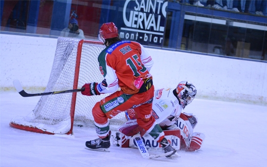 Photo hockey Division 1 - Division 1 : 4me journe : Mont-Blanc vs Cholet  - Pnalits, souffrance, puis dlivrance !